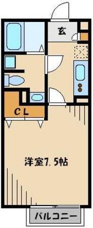 アムール新都心の物件間取画像